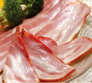 “培根肉切片”
