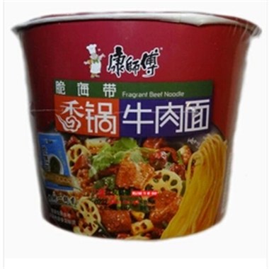 今麦郎香锅牛肉面