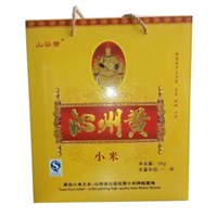 山西特产沁州黄小米礼品卡